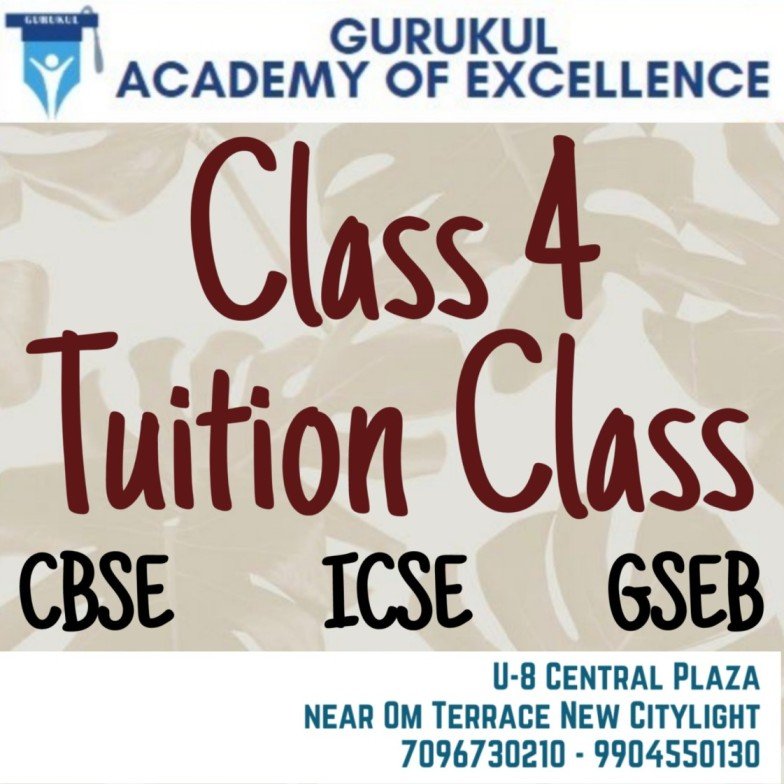 Class 4 Tuition Class