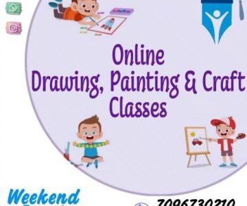Online Drawing Painting Craft Classes