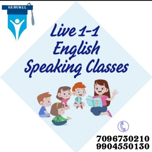 Live 1-1 English Speaking Classes